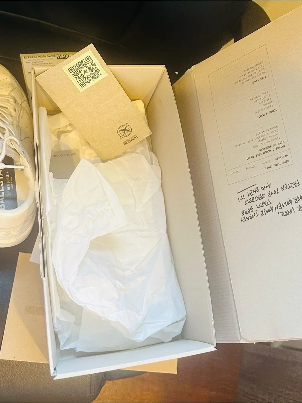 Golden Goose Optic White Sneakers